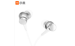 小米活塞耳机 清新版 银色 入耳式手机耳机 通用耳麦