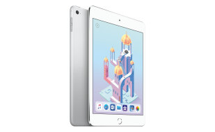 Apple iPad mini 4 平板电脑 7.9英寸（128G WLAN版/A8芯片/Retina显示屏/Touch ID技术 MK9P2CH）银色