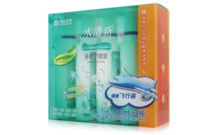 海昌美瞳隐形眼镜护理液水清新 100ml*4/瓶 赠送(5ml润眼液+双联盒)