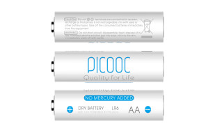 有品(PICOOC)5号碱性干电池 4粒装 无汞环保电池