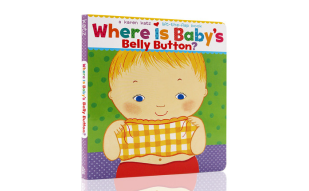 Where Is Baby's Belly Button?   Board book  宝宝的肚脐在哪里？ 英文原版
