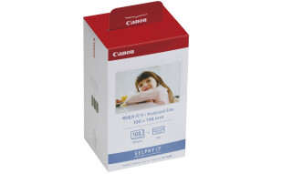 佳能（Canon）KP-108IN彩色墨水/相纸组合（108张/盒）适用CP全系列打印机