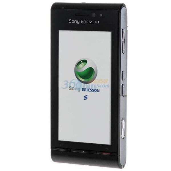 索尼爱立信(sony ericsson)u_1 3g手机(黑色)wcdma/gsm
