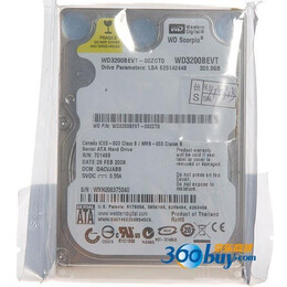 �������ݣ�Western Digital��320G WD3200BEVT 5400ת8M SATAII��װ�ʼǱ�Ӳ�� ��������ʱ���