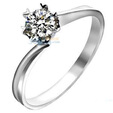 lux-women�Ҹ��þ�18K����ʯ10����� Ե������ 10#(��֤��)