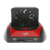 ����ͨ��ʽSATAӲ�̵���OST-588����ɫ�����������ȣ�ESATA��USB2.0˫�ӿڣ�