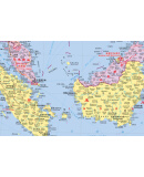 《世界热点国家地图:东南亚(1:6200000)(大字版