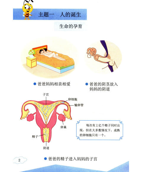 珍爱生命:小学生性健康教育读本(二年级下册)