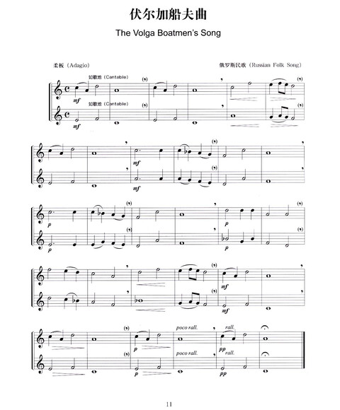 简易萨克斯二重奏曲集.含盘