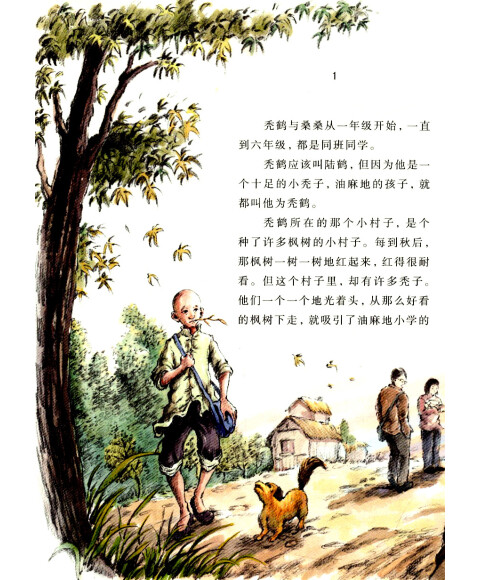 曹文轩画本·草房子1:秃鹤不是一只鹤