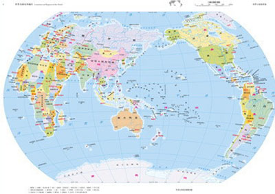 《世界分国地图集》(中国地图出版社)【摘要