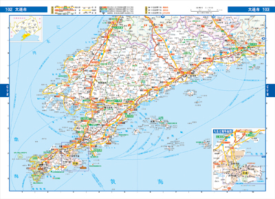 大连市甘井子区地图