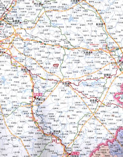 中华人民共和国分省系列地图:重庆市地图(2012)(新版)图片