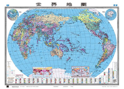 本图较详细的表示了世界七大洲图片