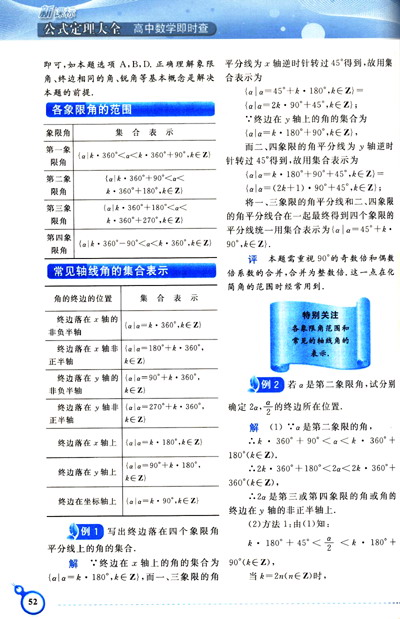 《公式定理大全:高中数学即时查》(汤小梅)