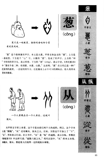 图解《说文解字》·画说汉字:1000个汉字的故事