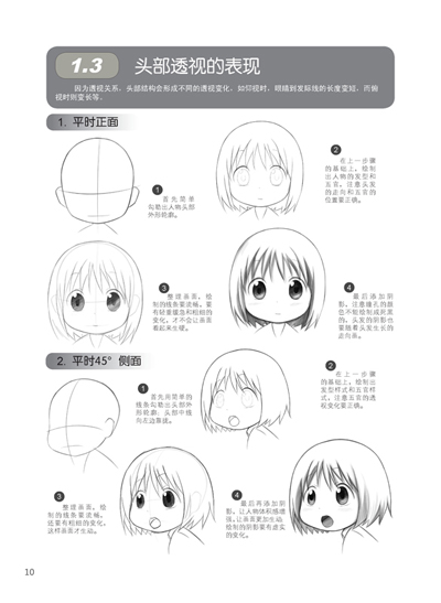 《超级漫画q版角色素描技法》【摘要