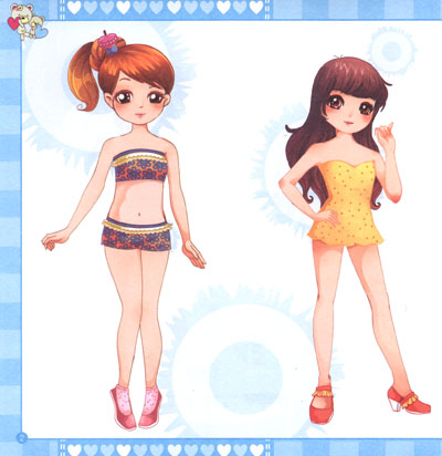 完美<em>女孩换装</em>秀:时尚小<em>女生</em>*冯燕-书籍/图书/杂