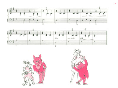 《约翰·汤普森简易钢琴教程4(彩色版)(附VCD