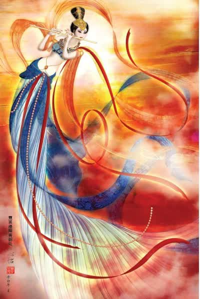 《绚丽<em>女人花</em>:周心怡的美丽世界(<em>作者</em>亲笔签名
