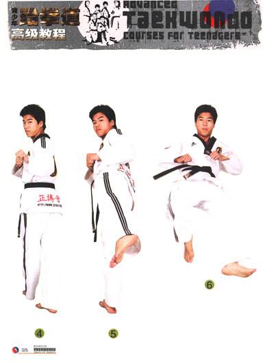 《<em>青少年</em>跆拳道高级教程(附DVD光盘1张)》(正
