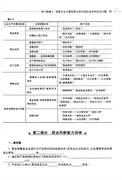 《会计职业基础实训》(程淮中)