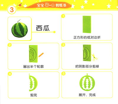 宝宝第一套手工书:宝宝第一本剪纸书
