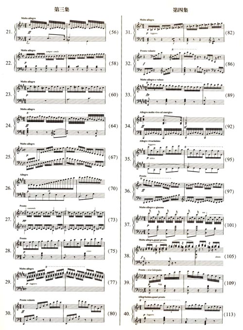 钢琴快速练习曲车尔尼作品299弹奏解析
