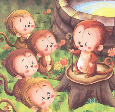 《双语童话故事会:猴子捞月》(史衍成)