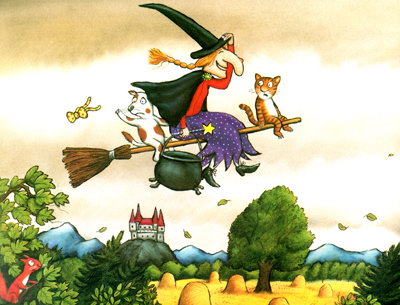 《聪明豆绘本系列1:<em>女巫</em>扫帚排排坐》((英)唐纳