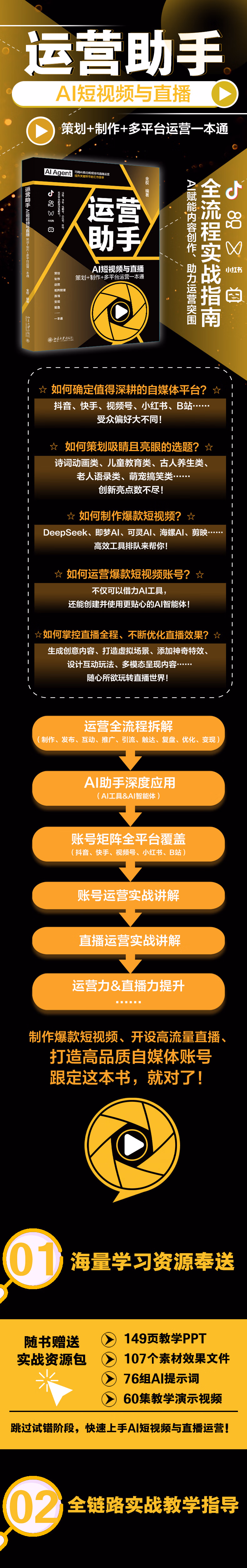 《运营助手：AI短视频与直播》