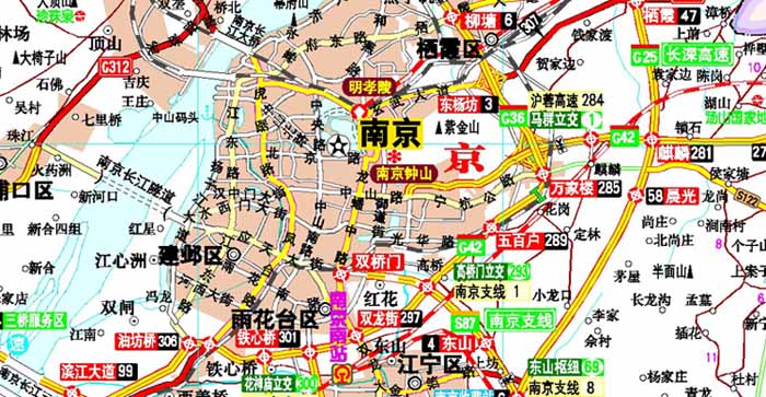 导航地图集  本书主要反映了上海江苏浙江安徽山东5省公路网分布情况图片