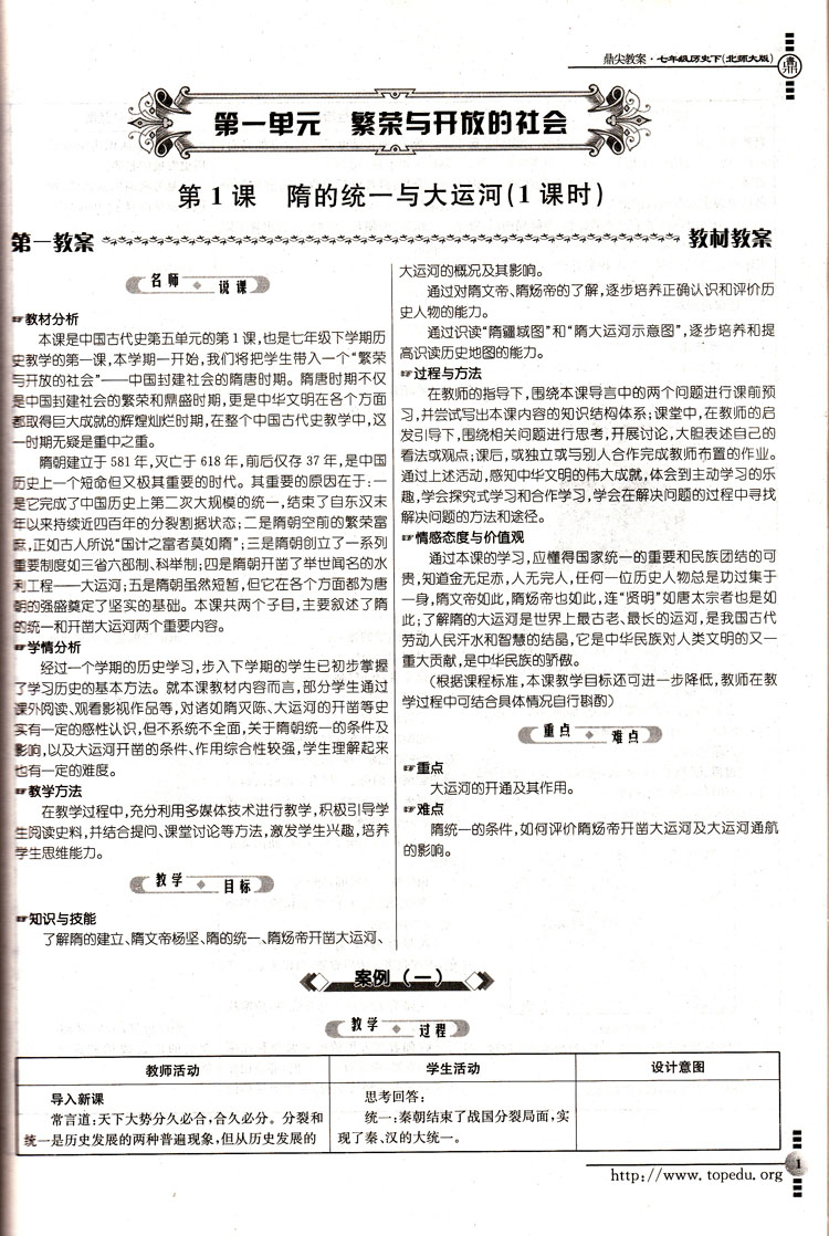 我需要人教版七年级上册历史第一单元的总结