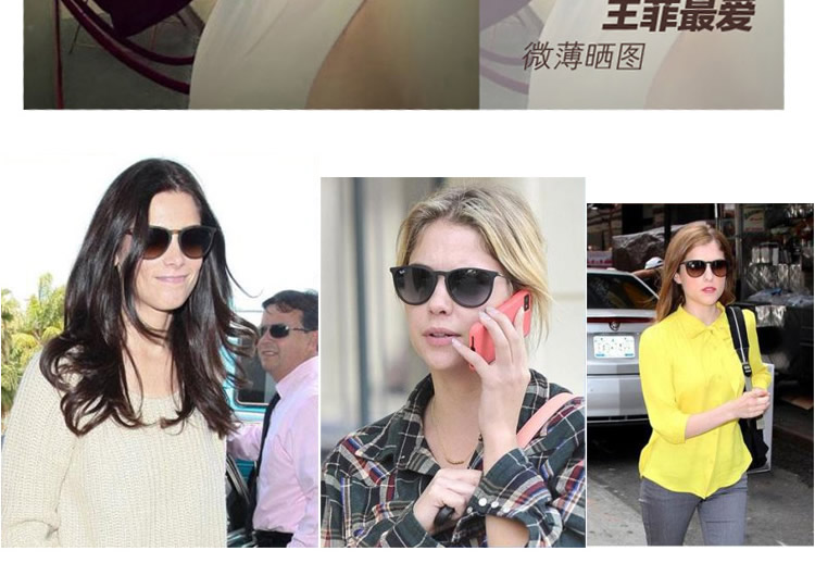 Ray-Ban<em>雷朋太阳镜</em>RB4187男款<em>女款</em>潮流时尚