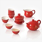 茗匠 功夫茶具配件 茶桶 带滤网 茶水桶  一桶文明 竹制茶桶