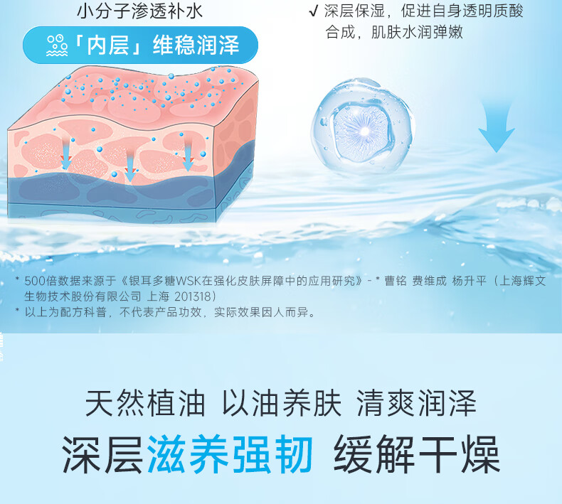 绽妍b5保湿面霜 舒缓敏感修护屏障 清爽补水滋润肌肤护肤 面霜50g