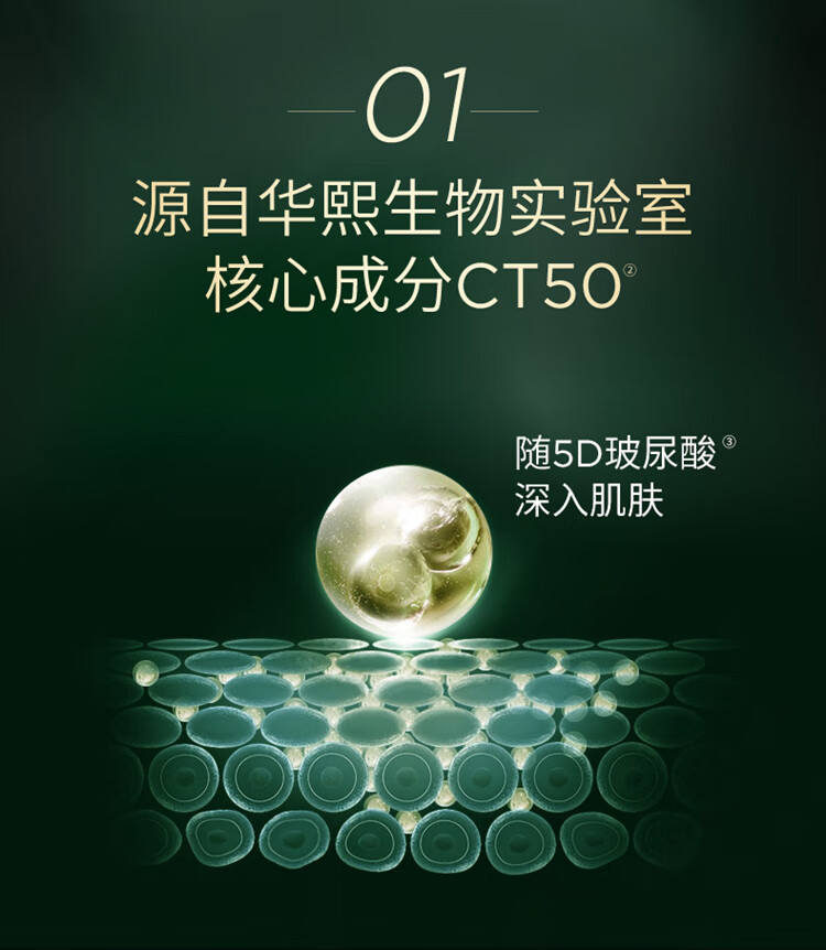 夸迪 【情人节礼物】华熙生物5D玻尿酸动能支撑轻龄霜滋润保湿面霜 动能支撑轻龄霜50g