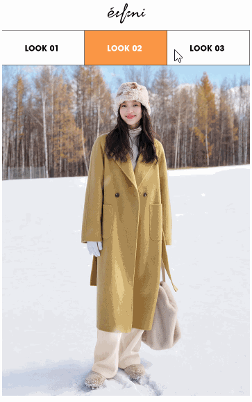 飘雪滚动平移轮播