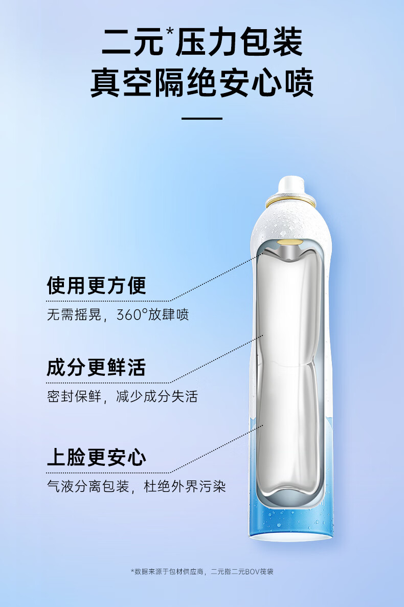 弥玥泉弥玥泉补水喷雾保湿女舒缓妆前冰川温泉小分子爽肤水300ml 300ml