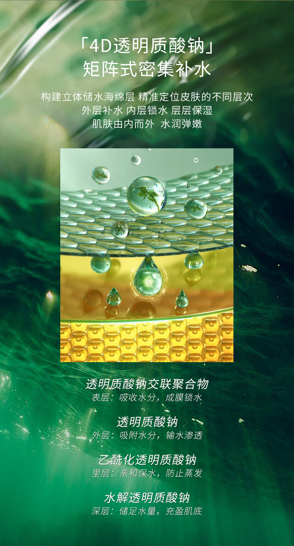安碧妍华西积雪草舒缓修护肌肤屏障透明质酸保湿敏感肌祛痘补水面膜 1盒装（送一片到手6片）