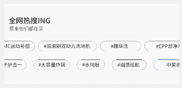 很简单的滚动热区实例