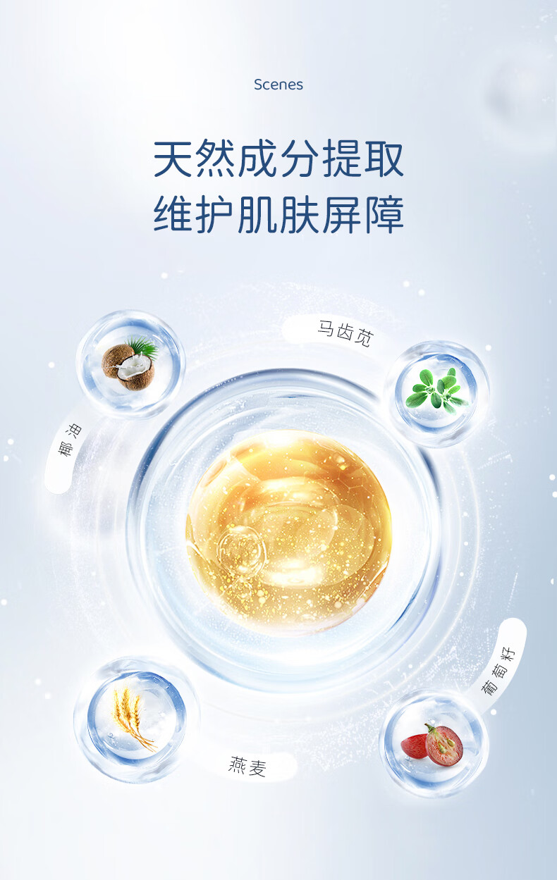 仰芙YF 洗面奶 氨基酸深层清洁水油平衡洗面洁面乳 100g*1 单支装