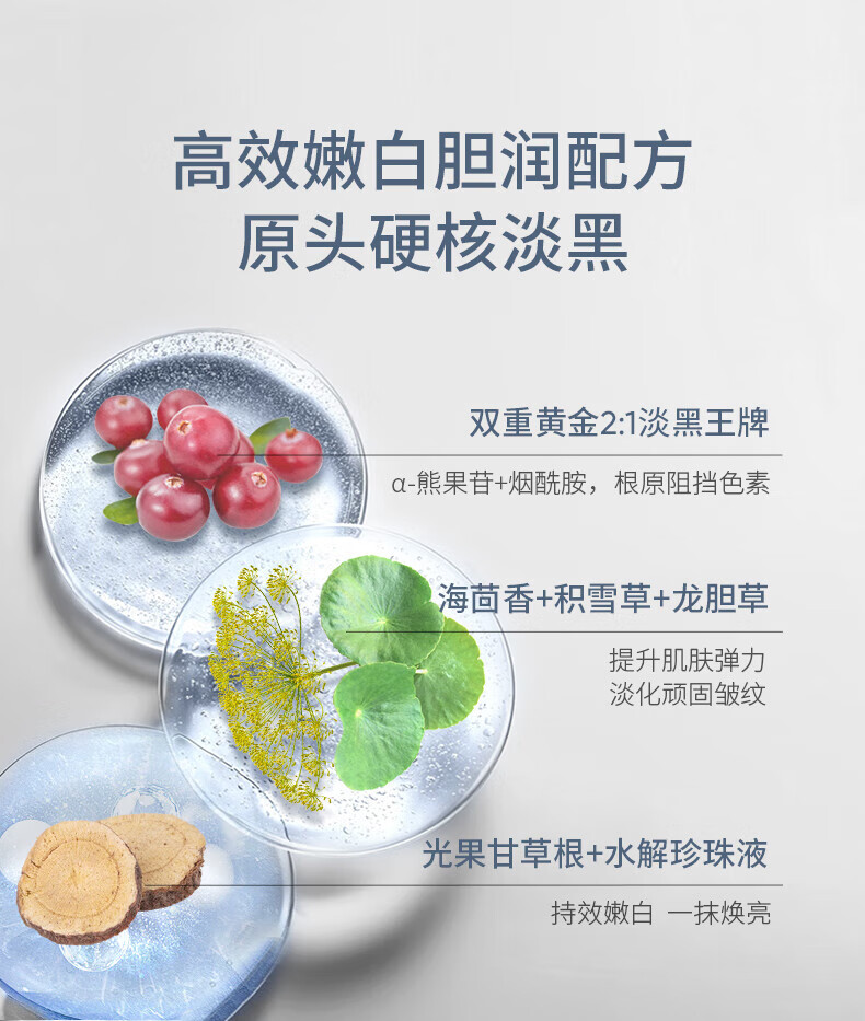 SUMDOY日本进口美白精华液补水保湿抗皱提拉紧致收缩毛孔烟酰胺原液 美白抗皱精华液30ml