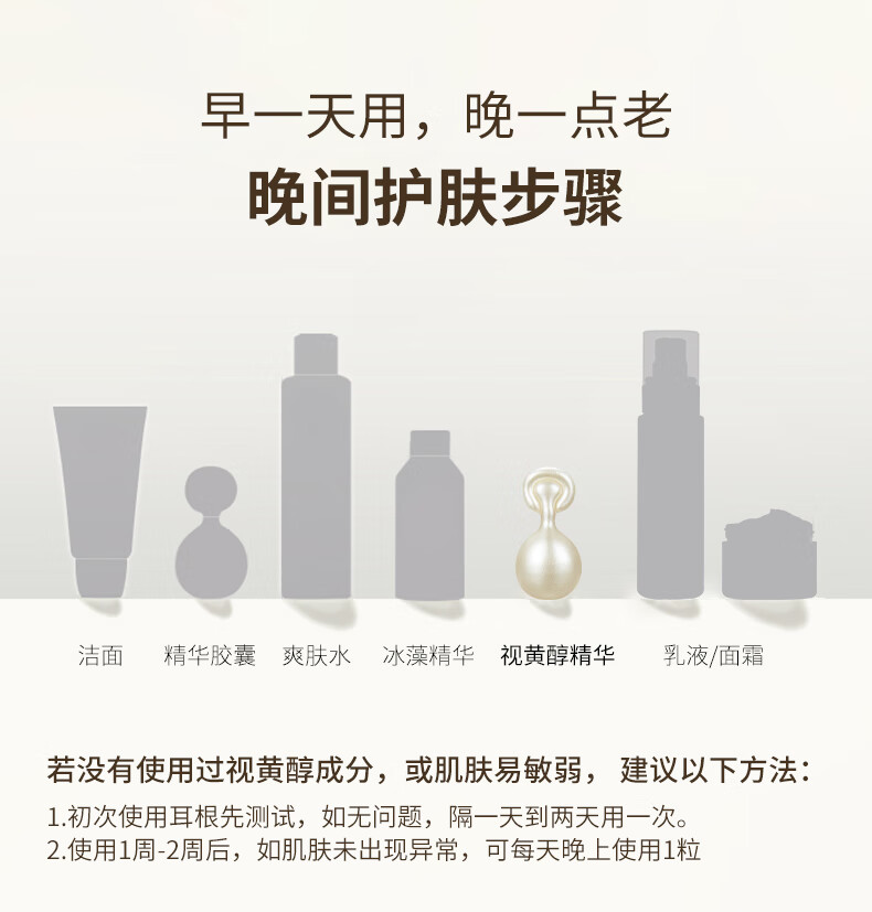 枫缇（Ble de Fonty） 枫缇3重视黄醇精华胶囊HPR维A醇补水保湿提拉紧致抗皱精华油 三重视黄醇胶囊30粒