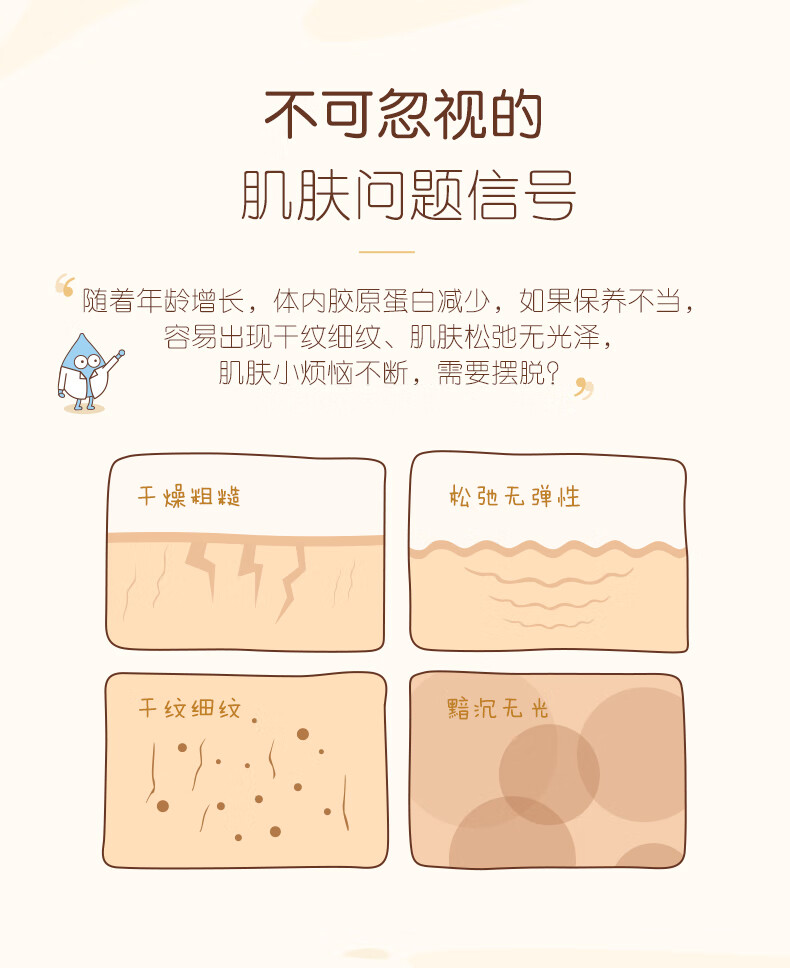 小迷糊补水保湿面膜水润舒缓控油面膜烟酰胺面膜男女士学生精简护肤国货 [保湿]燕窝嫩肤面膜20片
