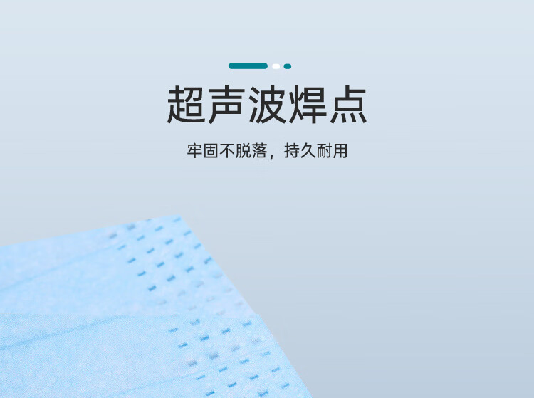 JODIA一次性医用口罩 成人学生男女防细菌医用级防护面罩透气3层含熔喷布防尘飞沫雾霾 医用口罩100只