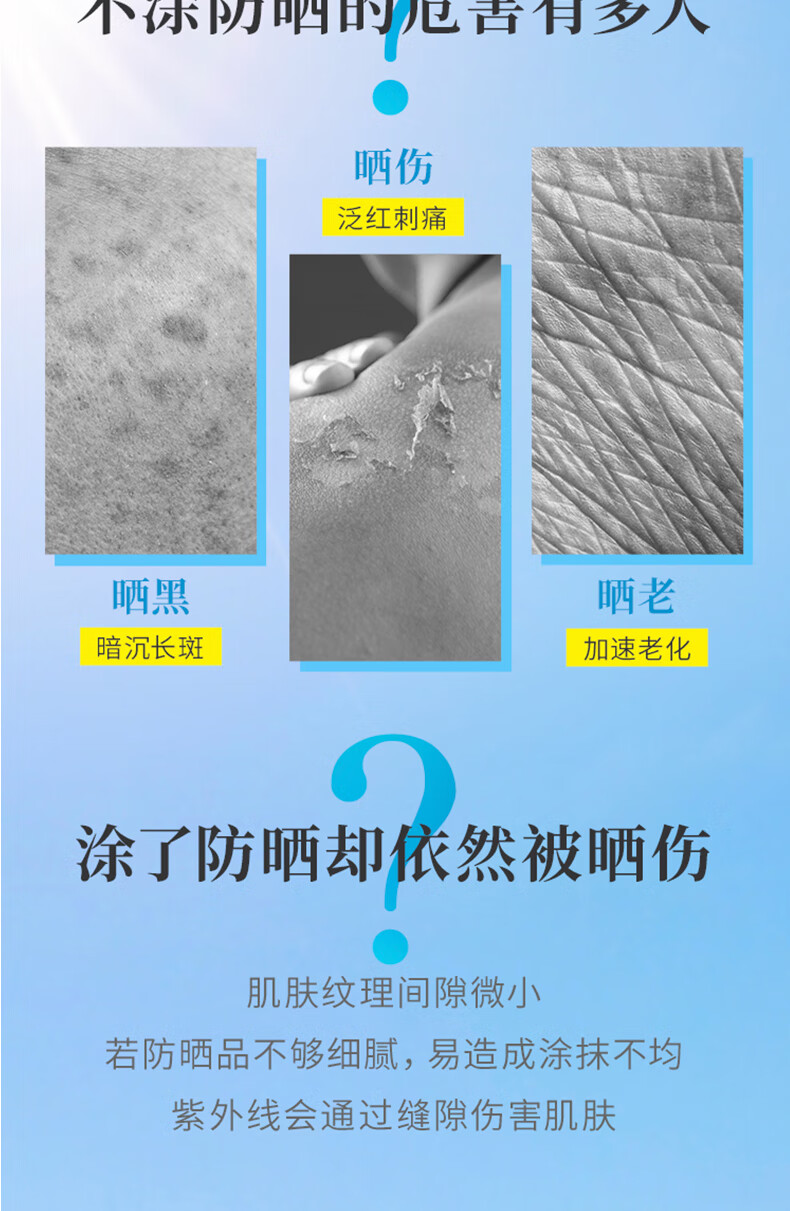碧柔（Biore）【范丞丞推荐】水活防晒水润凝蜜 户外防水防汗 SPF50+ PA+++ 单瓶50g