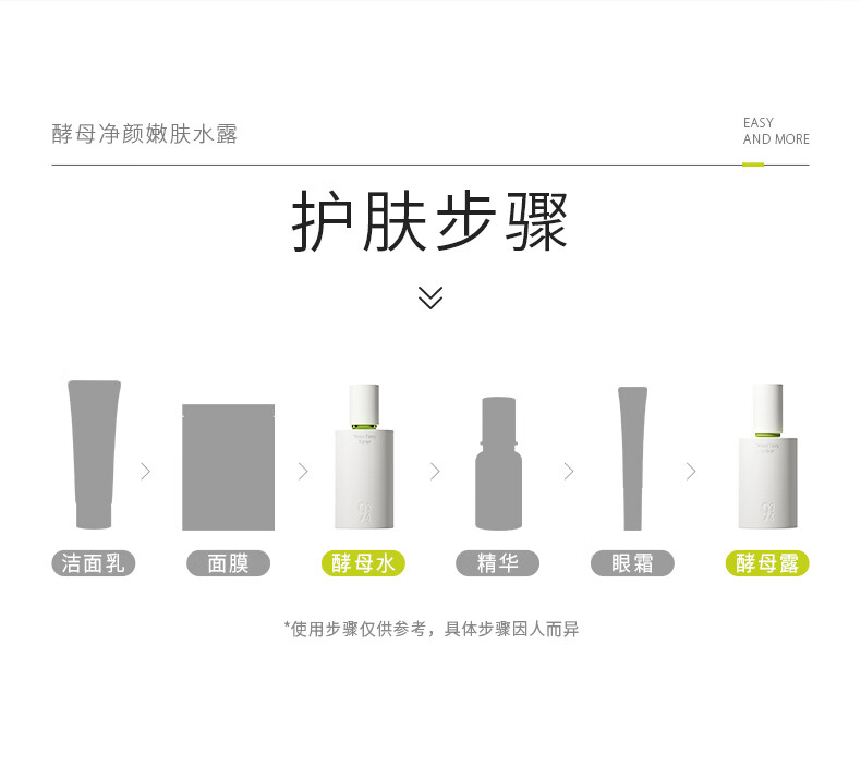 934酵母控油护肤套装水乳清爽补水收敛毛孔943男女适用 【进阶2.0】慕斯+酵母嫩肤水+露