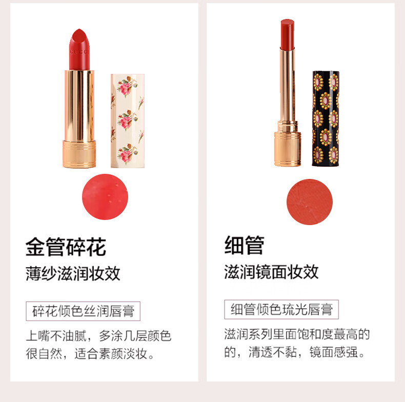 古驰（GUCCI）口红礼盒香水套装化妆品全套送女友老婆 【首购补贴】208 哑光 豆沙色