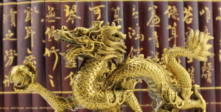 
                                        聚善缘铜质汉龙摆件十二生肖龙家居装饰品工艺品摆设桌面摆件礼品室内玄关酒架书柜手艺术品 中号 0.8公斤净重                